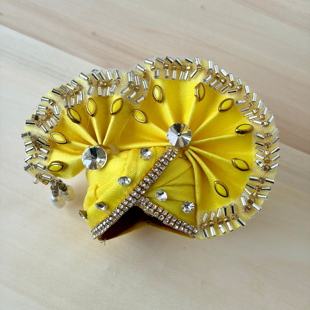 Royal Paghadi with unique stone work, Suitable for size 5, 6 - KS18