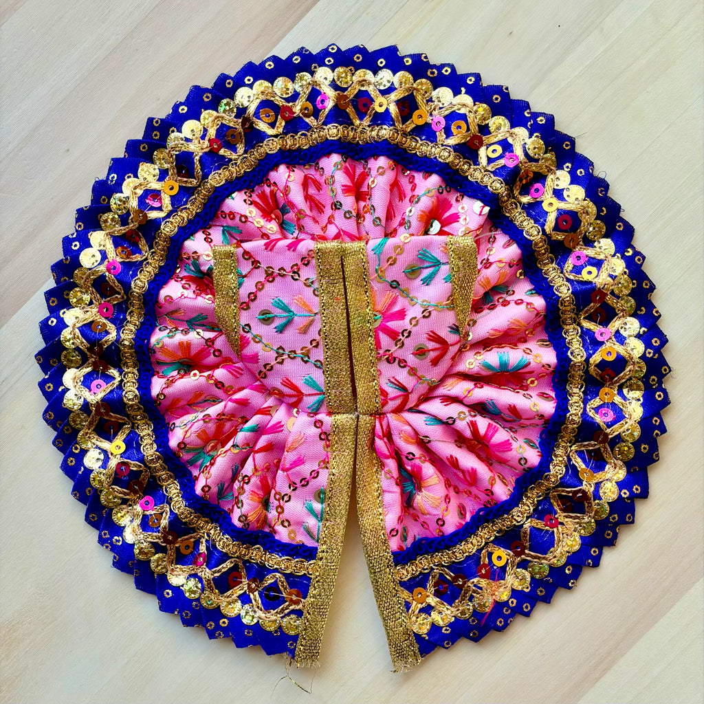 Laddu Gopal dress, handcrafted Krishna poshak with intricate embellishments for daily and festive shringar